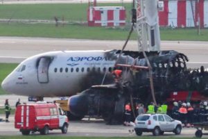 Aeroflot flight fire