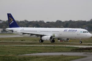 Air Astana aircraft Airbus A321