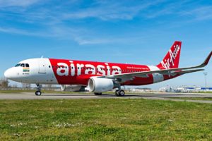 Airbus A320 of AirAsia India