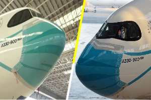 Airline Is Literally Putting A Mask On Its Planes To Raise Awareness About Their Use