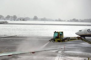 British airports snow