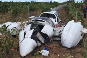 Diamond DA42 Twin Star crash