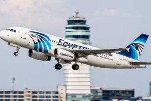 EgyptAir plane takeoff