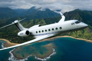 Private jet chartering