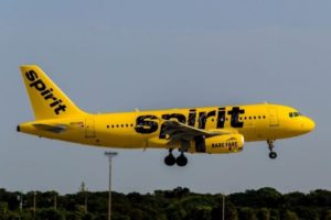 Spirit Airlines flight