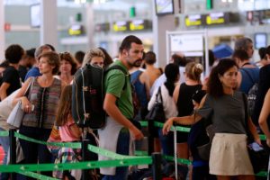 US-bound flights passengers