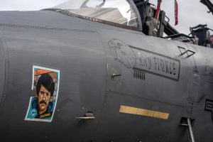 United States Air Force Decorate The Nose Of Their F-15 Eagle For Halloween5