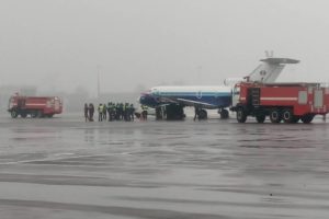 Yak-40 collided