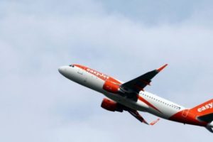 easyJet airplane